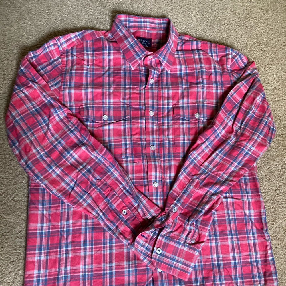 Men’s Untuckit Flannel Shirt